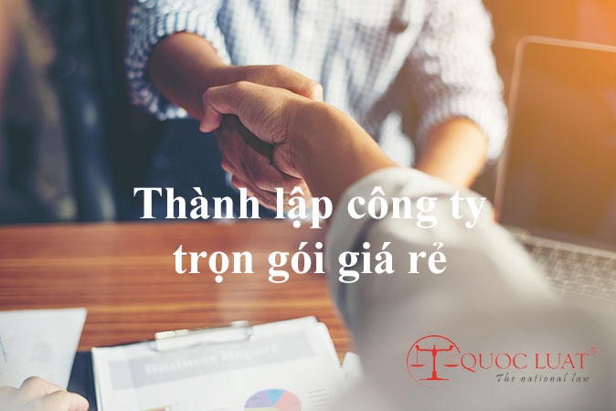 Thành lập công ty trọn gói giá rẻ tại TPHCM